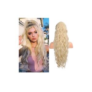 Ponytail Extension, 26 Inch Drawstring Ponytail Hair Extension HD22# 26PT568 F1